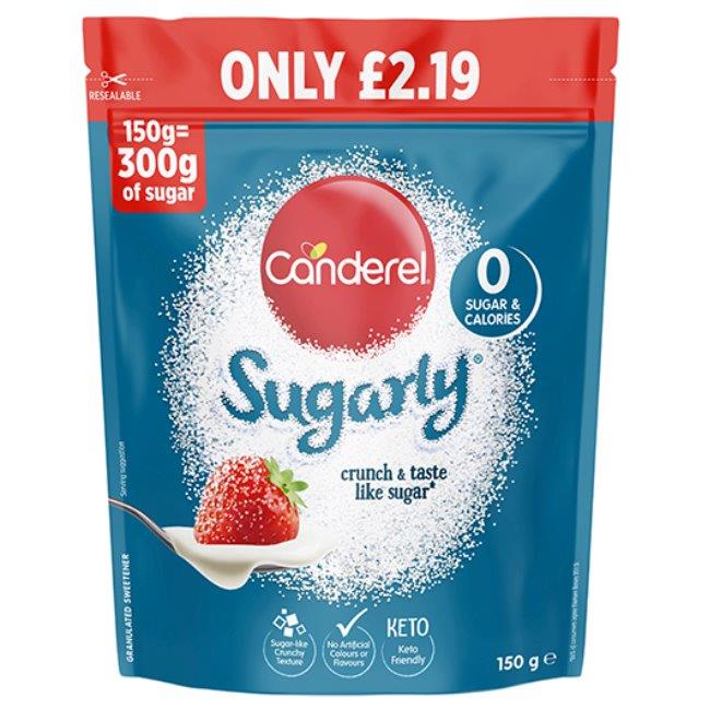 (DELIST) Canderel Sugarly Low Sweetener PM £2.19 150g