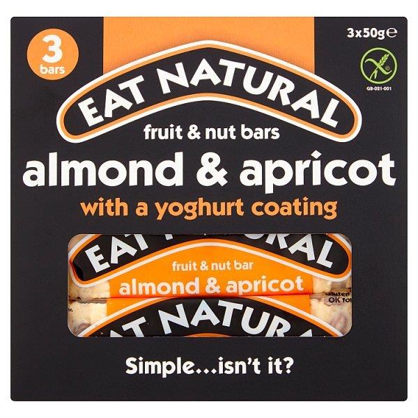 (DELIST) Eat Natural Almond Apricot & Yogurt 3pk (3 x 50g) 150g