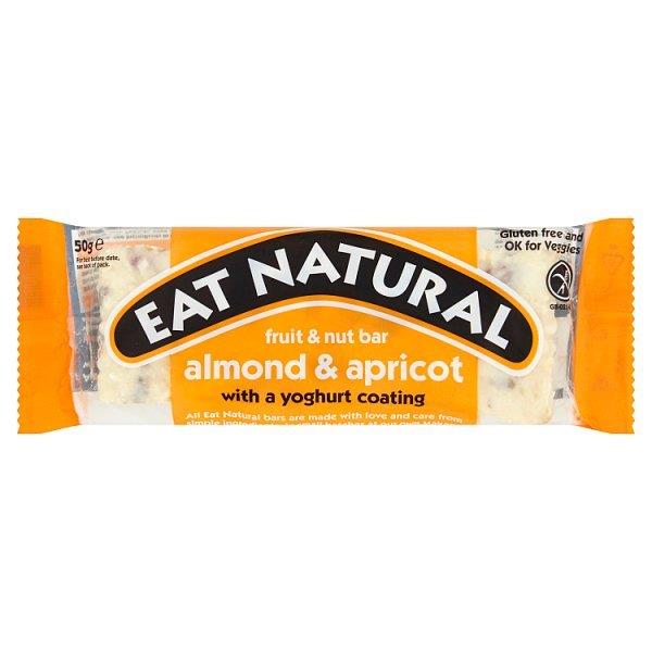 (DELIST) Eat Natural Almond Apricot Yoghurt Gluten Free 50g