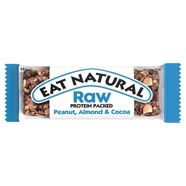 (DELIST) Eat Natural Raw Peanut Almond And Cocoa 45g
