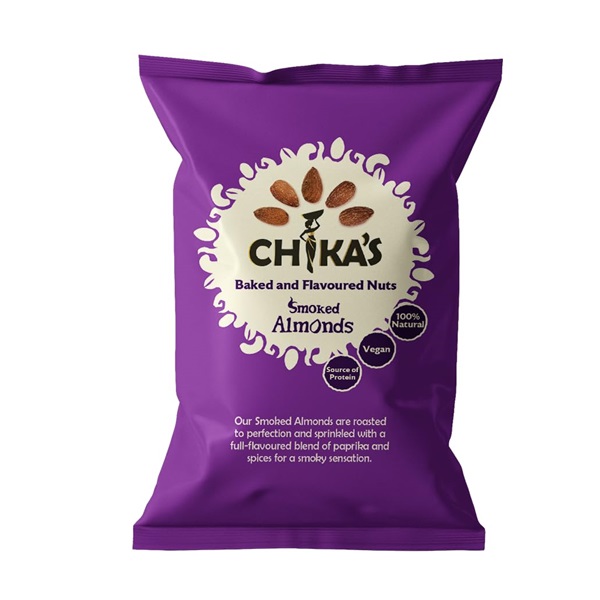 (DELIST) Chikas Smoked Almonds 100g NEW