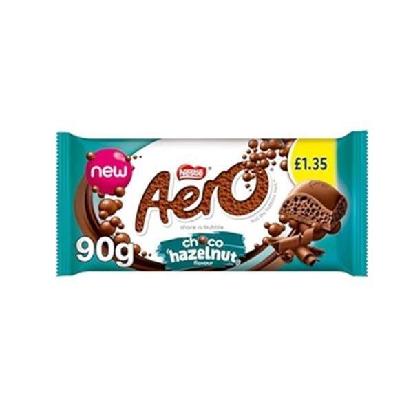 (STANDARD) Aero Hazelnut Block PM £1.50 90g