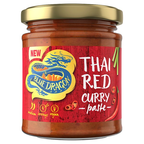 (DELIST) Blue Dragon Red Thai Curry Paste 170g NEW