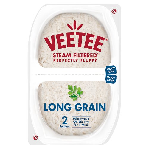 Veetee Long Grain Rice Twin Pot 260g