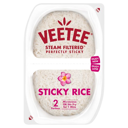Veetee Sticky Rice Twin Pot 260g
