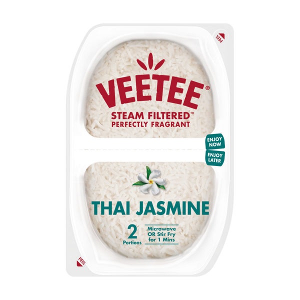 Veetee Thai Jasmine Rice Twin Pot 280g