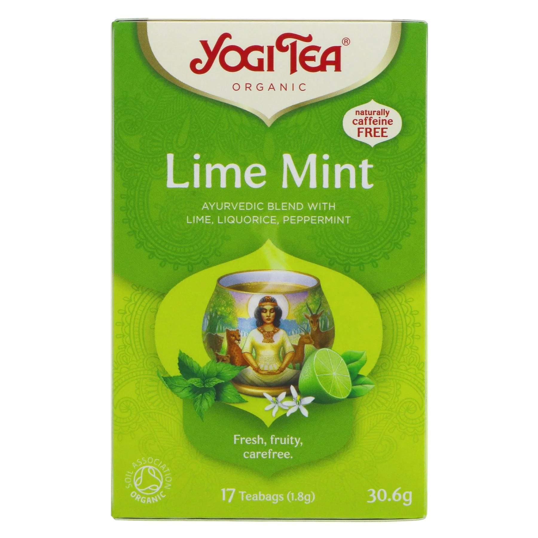 Yogi Tea Organic Lime Mint 17s