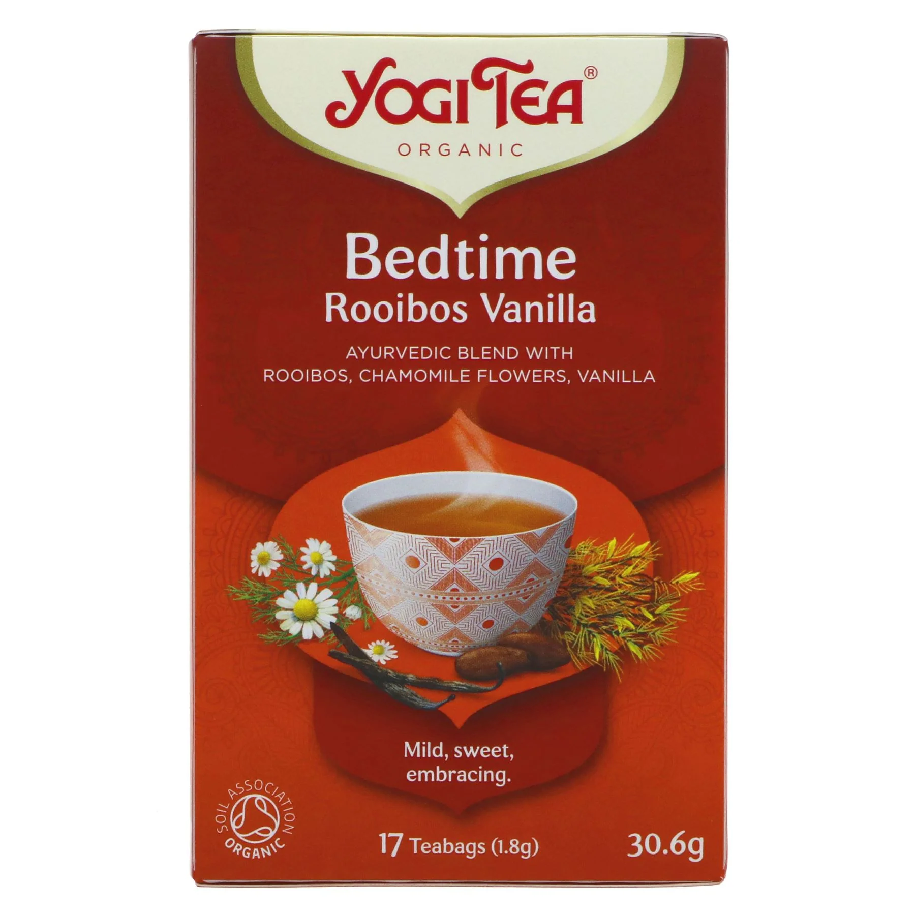 Yogi Tea Organic Bedtime Rooibos Vanilla 17s