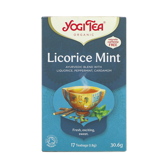 Yogi Tea Organic Licorice Mint 17s