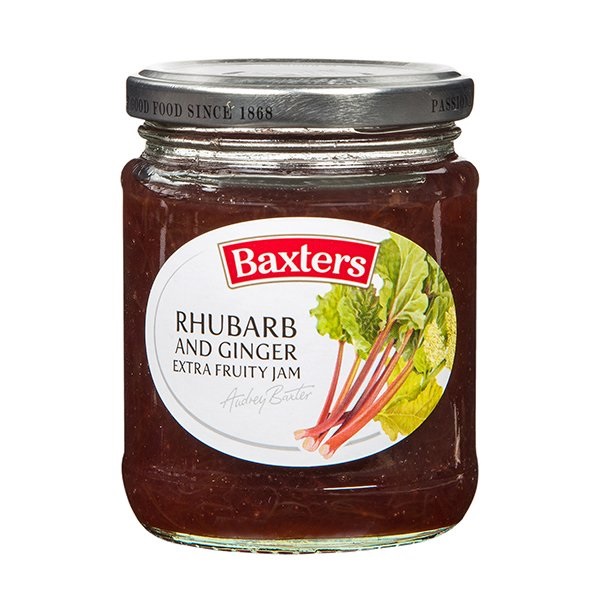 (DELIST) Baxters Rhubarb & Ginger Jam 290g