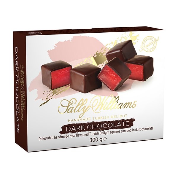 (DELIST) Sally Williams Turkish Delight Dark Choc 300g