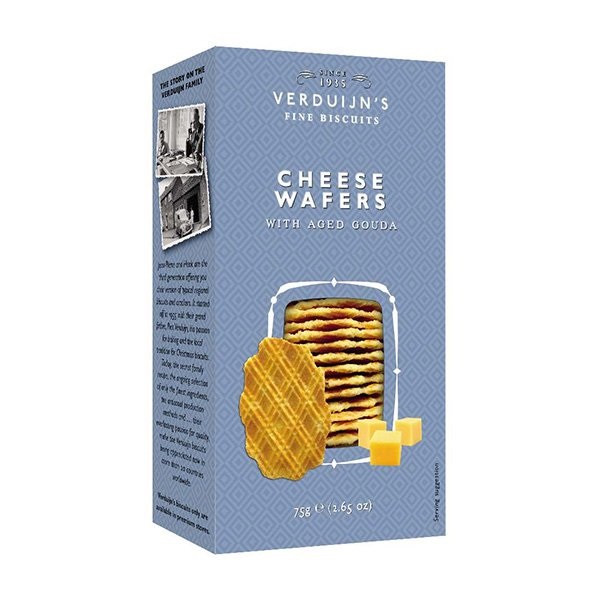 Verduijns Cheese Wafers 75g