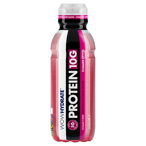 (STANDARD) Wow Hydrate Protein 10g Summer Fruits 500ml