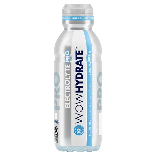 (STANDARD) Wow Hydrate Electrolyte & Vitamin Water Blue Raspberry 500ml
