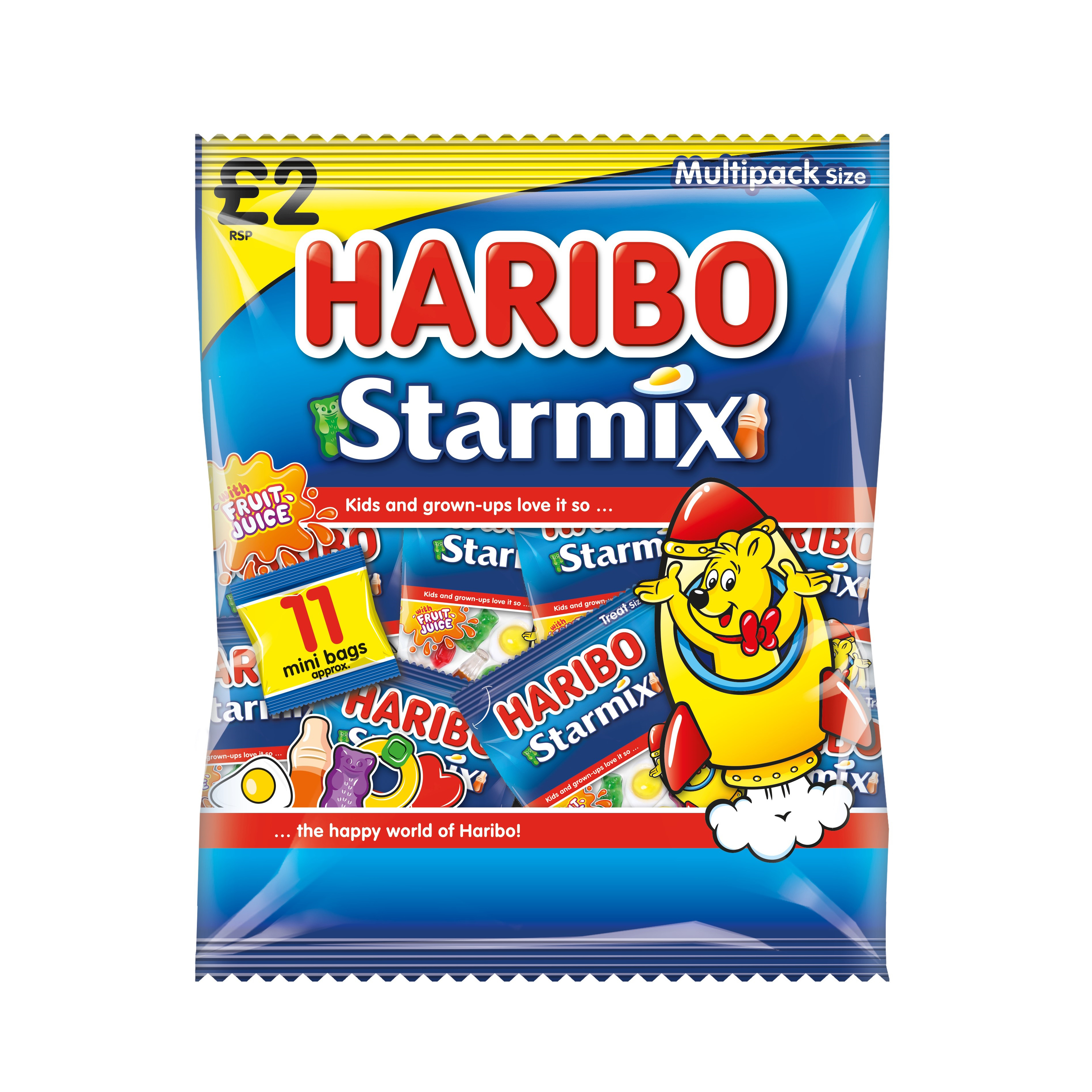 (Discontinued) Haribo Starmix Minis Multipack PM £2 176g