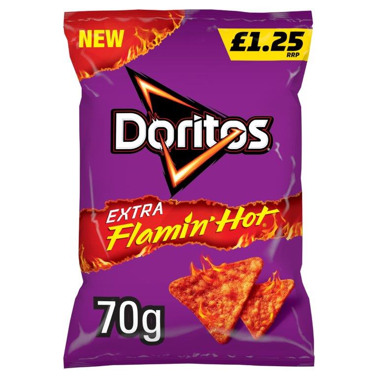 (STANDARD) Doritos Extra Flamin Hot 70g PMP