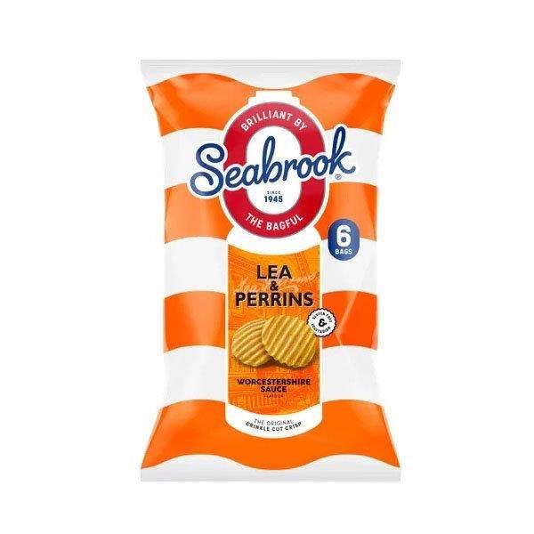 Seabrook Lea & Perrins 6pk (6 x 25g) 150g