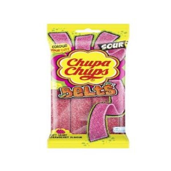 (STANDARD) Chupa Chups Strawberry Belts 90g