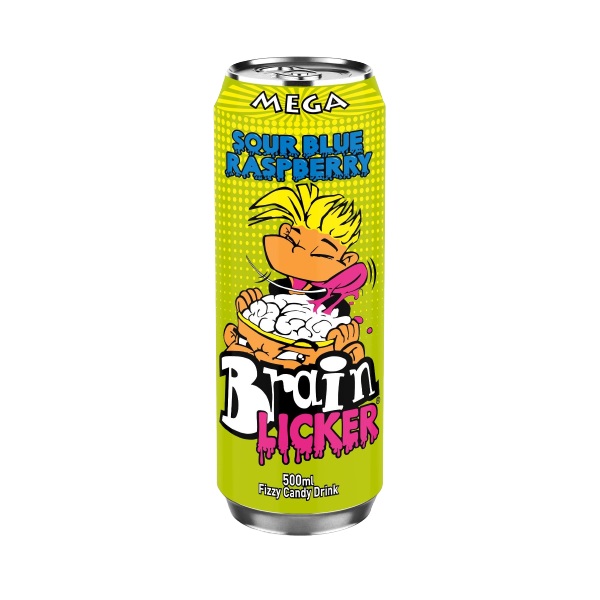 (STANDARD) Mega Brain Licker Sour Blue Raspberry 500ml