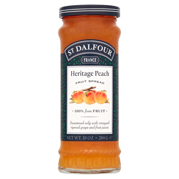 St Dalfour Heritage Peach Fruit Spread 284g