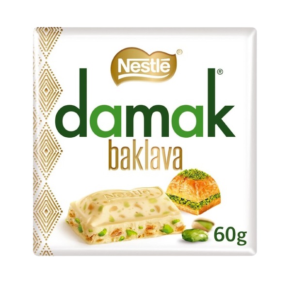 (STANDARD) Nestle Damak Baklava With Pistachio 60g