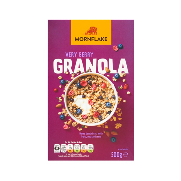 Mornflake Premium Very Berry Granola 500g