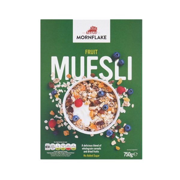 Mornflake Premium Fruit Muesli 750g
