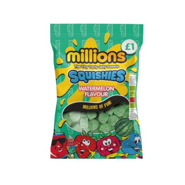 (STANDARD) Millions Squishies Watermelon PM £1 120g