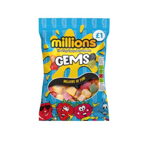 Millions Gems PM £1 100g
