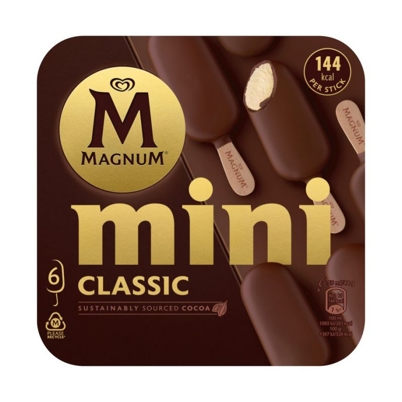 (Discontinued) Magnum Mini Classic 6pk
