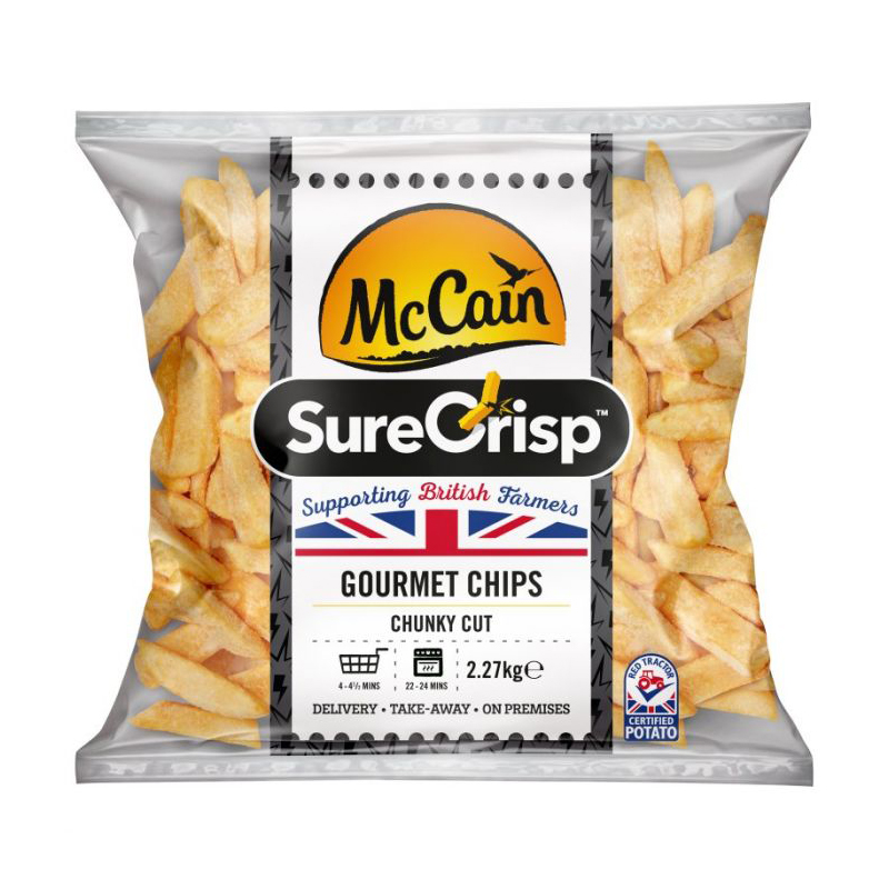 (Discontinued) McCain Surecrisp Gourmet Chunky Chips 2.27kg