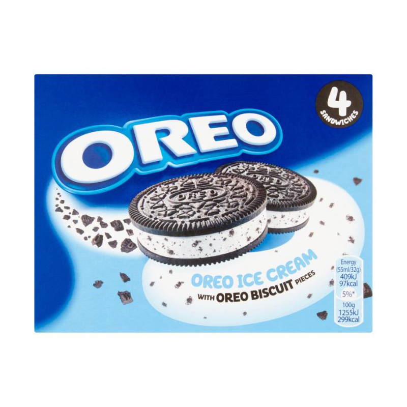 (Discontinued) Oreo Ice Cream Sandwich 4pk