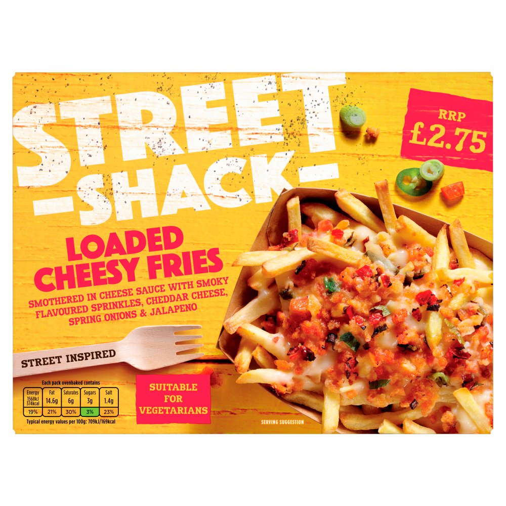 Street Shack Loaded Cheesy Fries 250g PM £2.75