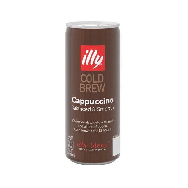 (STANDARD) illy Cold Brew Cappuccino 250ml