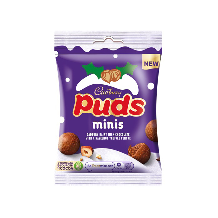 (Discontinued) Cadbury Mini Puds Pouch 73g