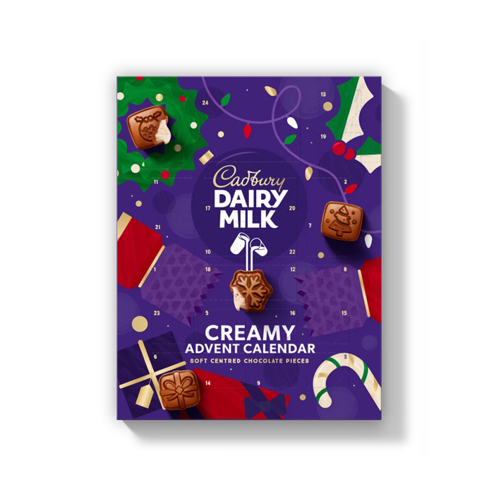 (Discontinued) Cadbury Dairy Milk Milk Dark Advent Calendar 170g 