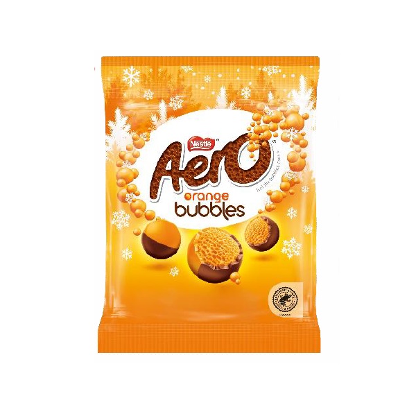 (Standard) Aero Bubbles Orange Pouch Bag 70g 