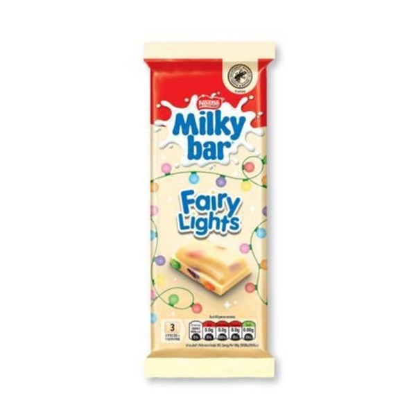 (Discontinued) Milkybar Fairy Lights Block 100g 