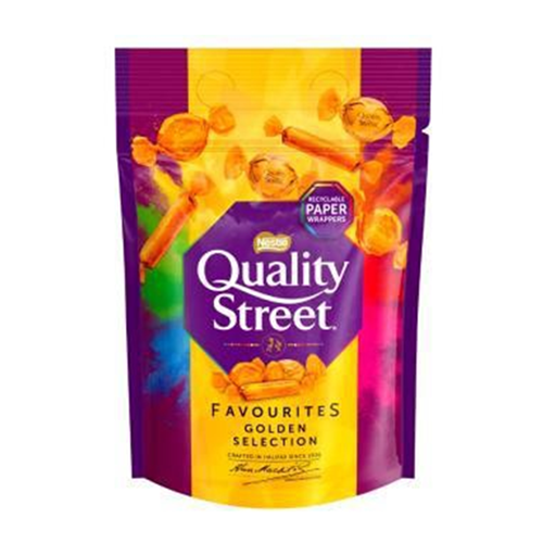 (DELIST)Quality Street Gold Pouch 283g