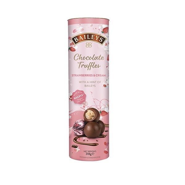 Baileys Strawberry & Cream Truffles Tube 318g