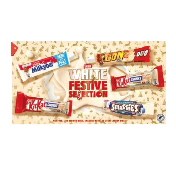 (Standard) Nestle White Selection Box 190g