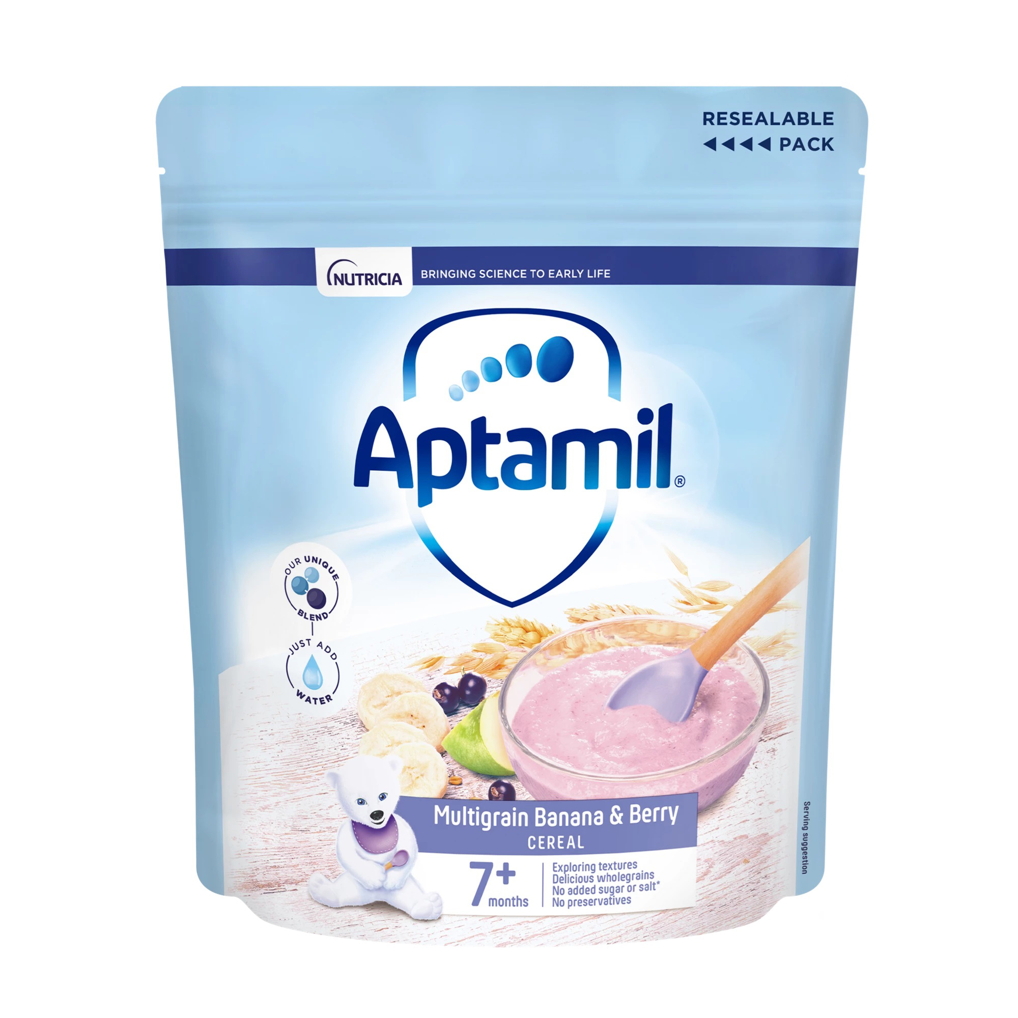 Aptamil Multigrain Banana & Berry Cereal 200g