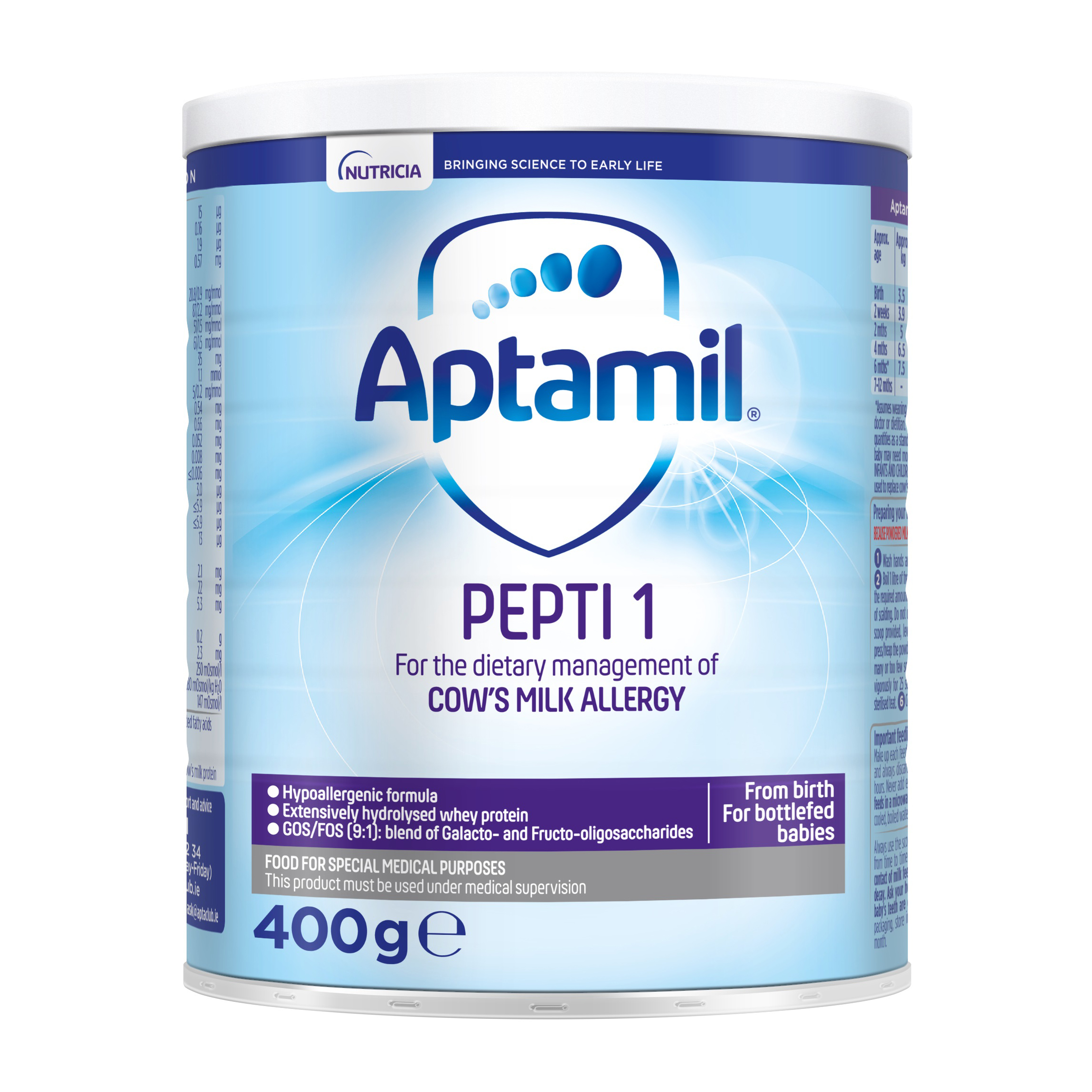 Aptamil Pepti 1 Baby Milk Formula 400g