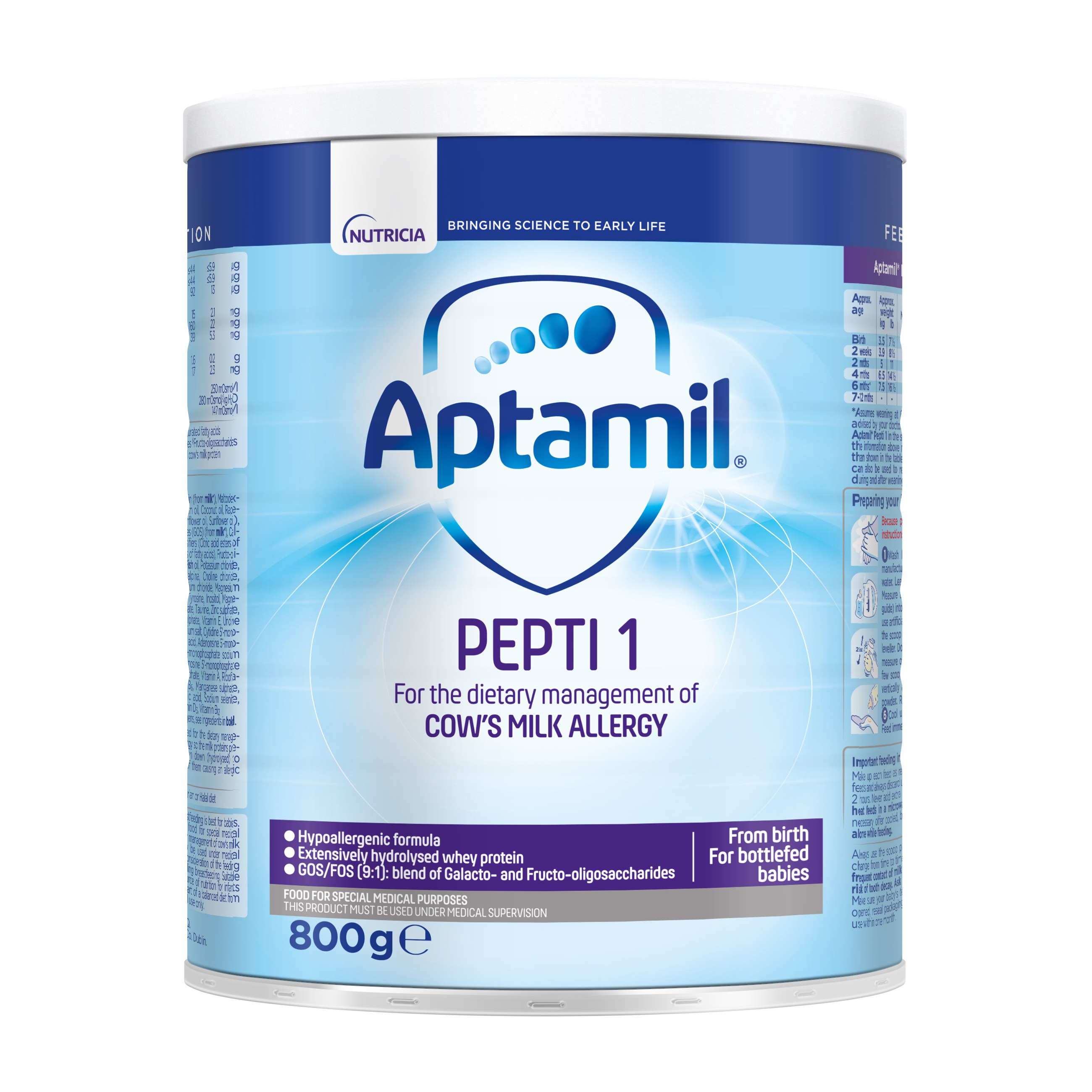 Aptamil Pepti 1 Baby Milk Formula 800g