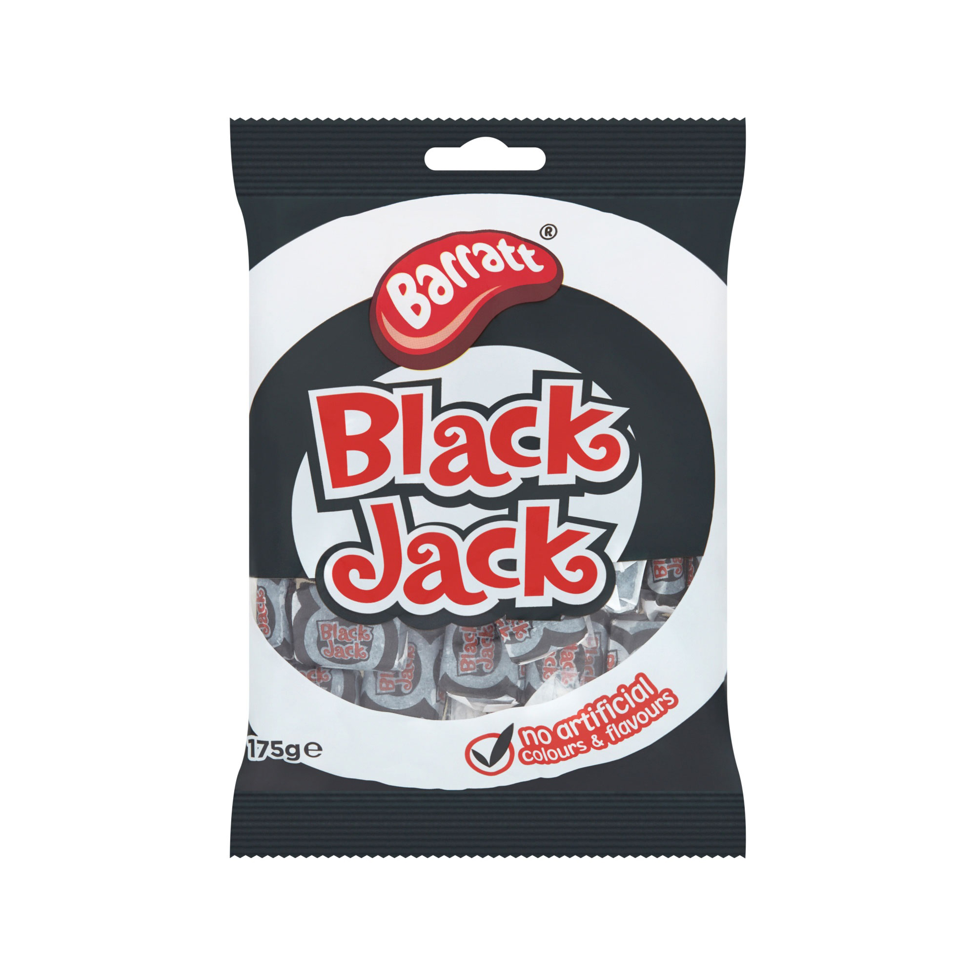 Barratt Black Jack Chew Bag 175g