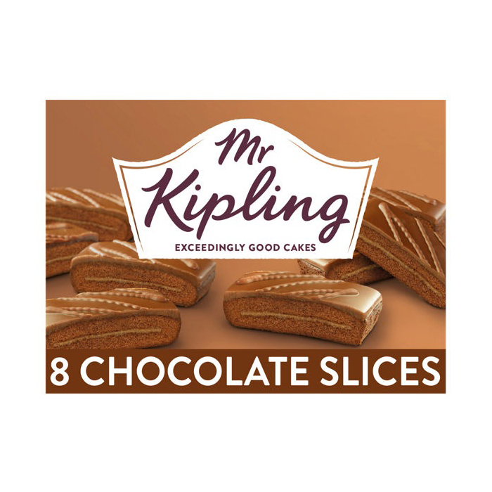 Mr Kipling Chocolate Cake Slices 8s 256g