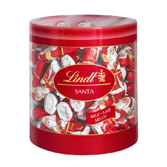 (Discontinued) Lindt Mini Santa Drum (67 x 10g) 700g
