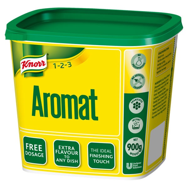 (DATA DELIST) Knorr Aromat Tub 900g