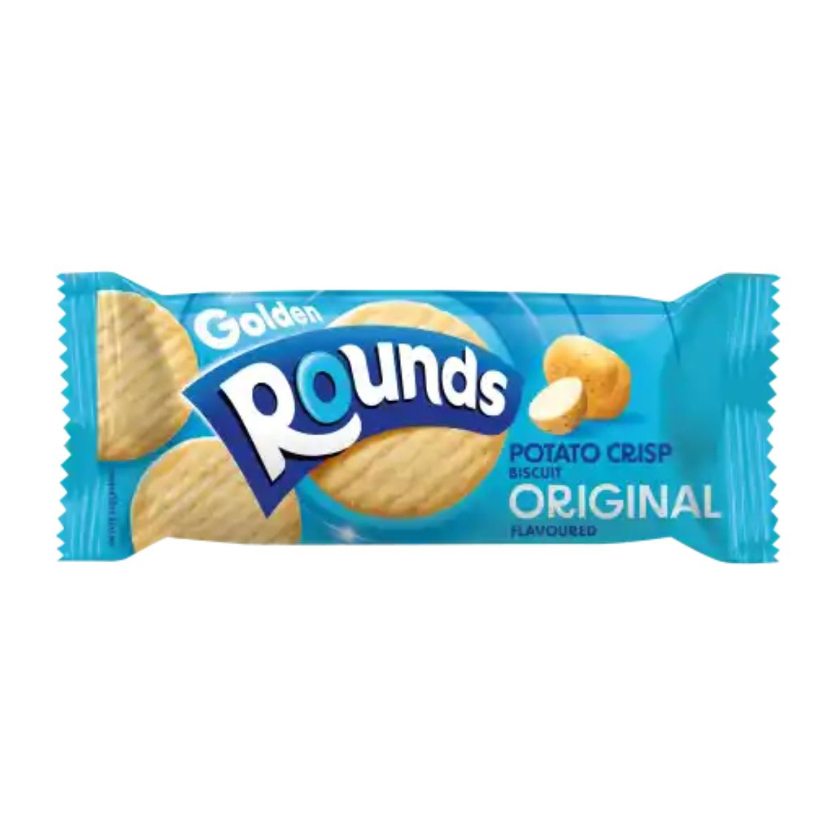 (DELIST) Golden Rounds Potato Crisp Biscuit Original 80g