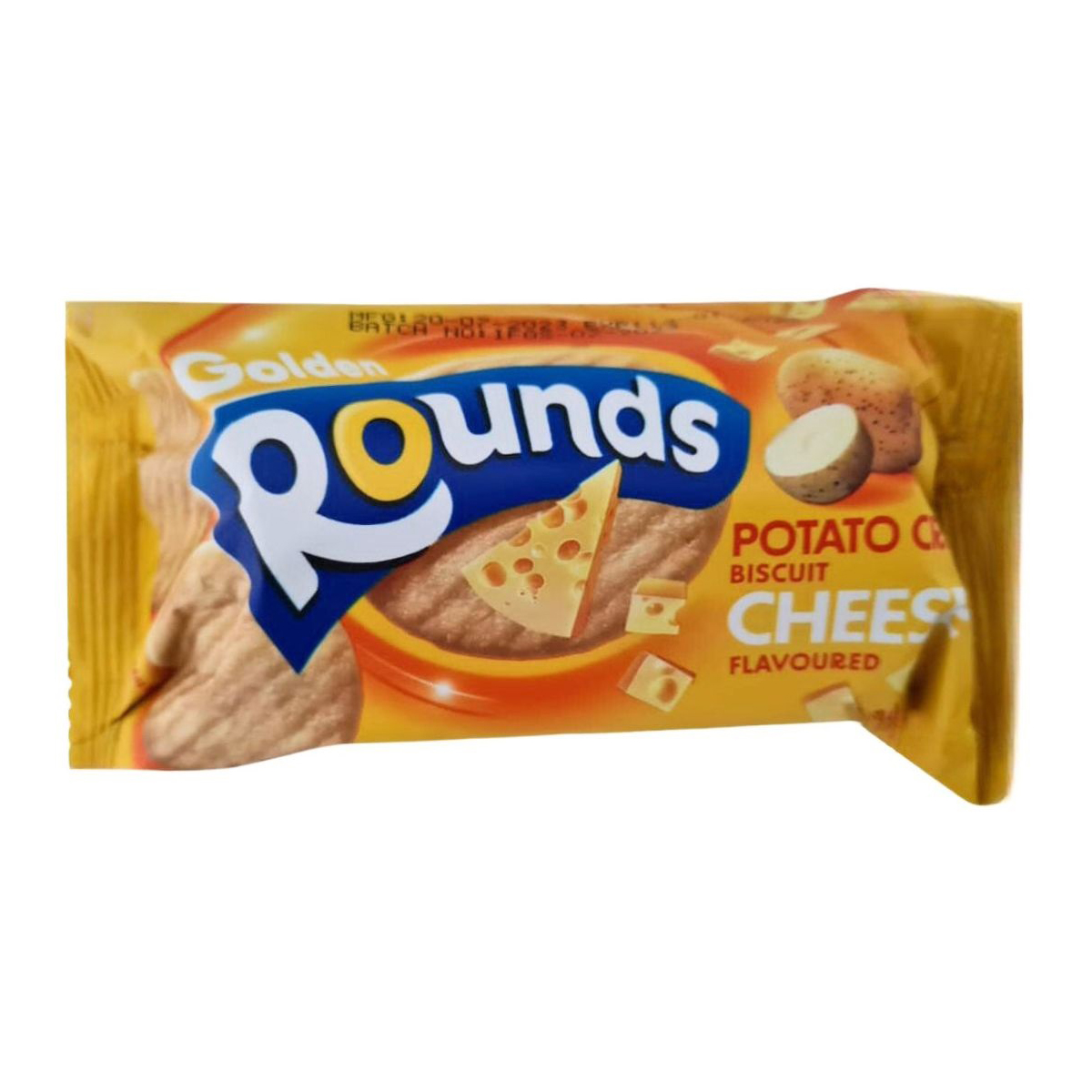 (DELIST) Golden Rounds Potato Crisp Biscuit Cheese 80g